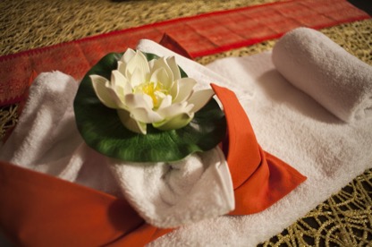 Massage room decorations